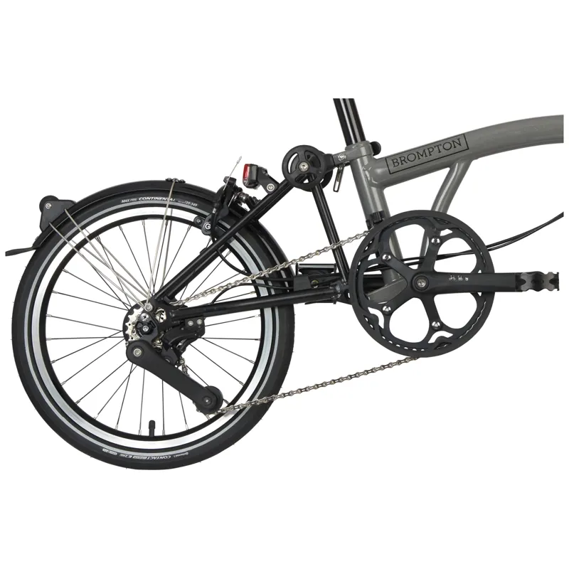 Brompton P Line Urban Mid Bar M4L Storm Grey Metallic